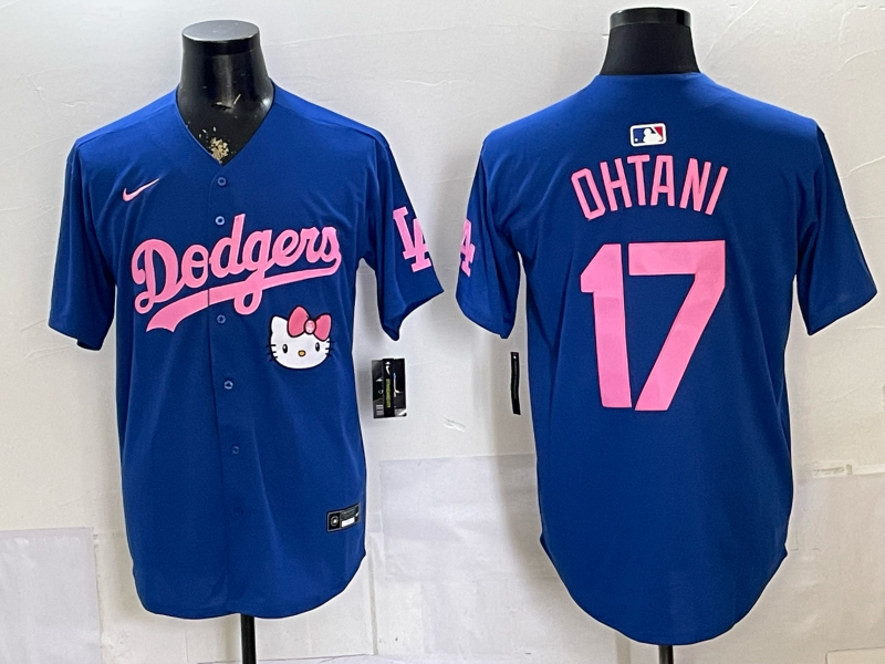 Men Los Angeles Dodgers #17 Ohtani blue Game 2026 Nike MLB Jersey 053003
